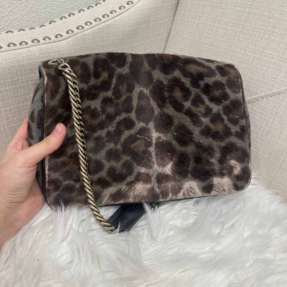 Bally Horsehair Leopard-Pattern Bag - Picture 11 of 15